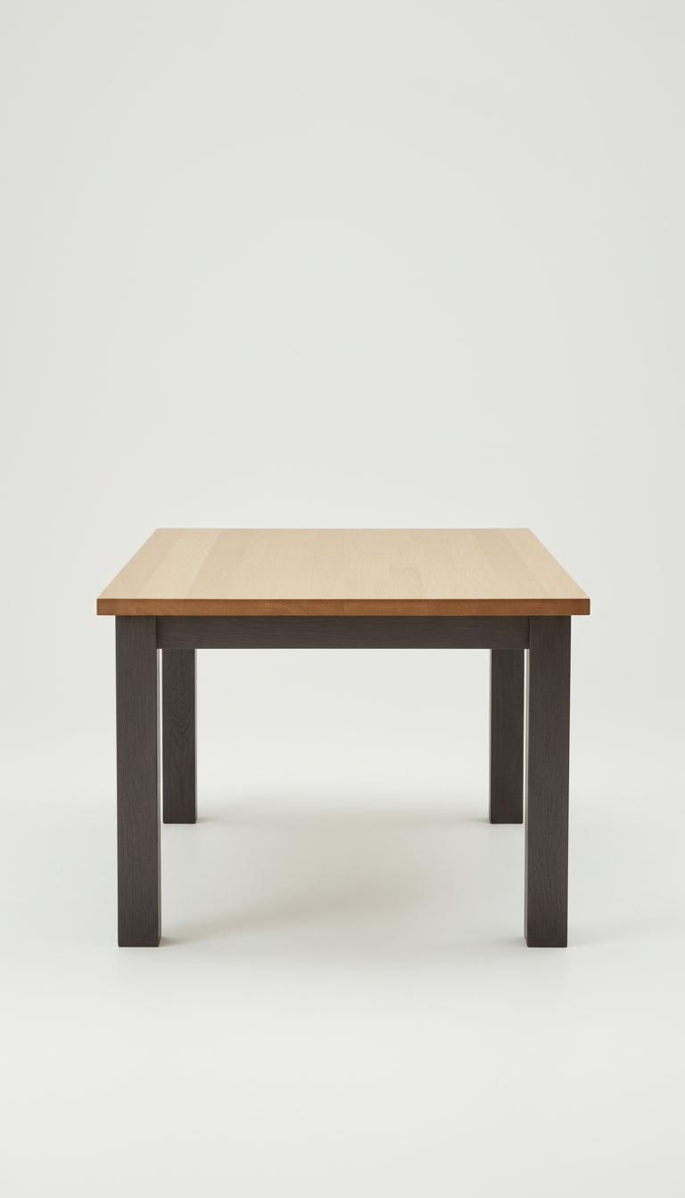 Mesa de comedor roble macizo